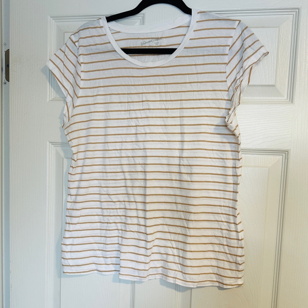 Universal Thread | 100% Cotton Striped T-Shirt | Size XL